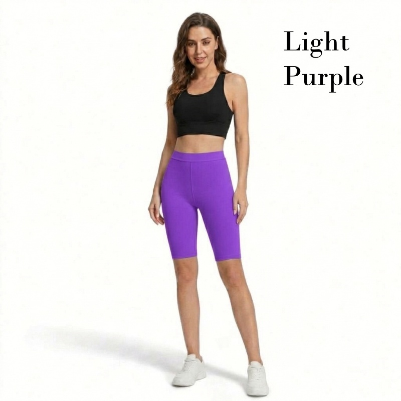 Stella Fashion High Waist Modal Cropped Leggings Half Length Safety Pants Leggings Women Plus Size Slimming Middle Pants