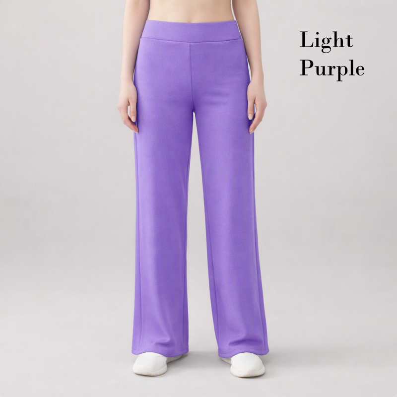 Stella Fashion Women's Elastic Straight Long Pants Seluar panjang perempuan