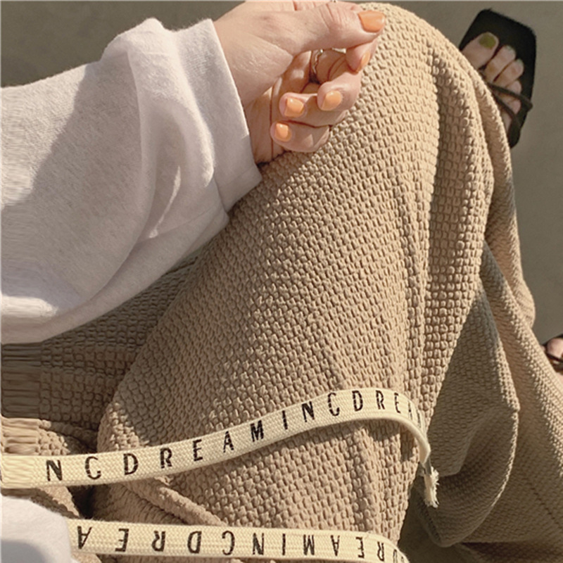 Stella Fashion Women Waist Drawstring Wide Leg Loose and Comfortable Long Trousers  Palazzo Hight waist Casual Pants