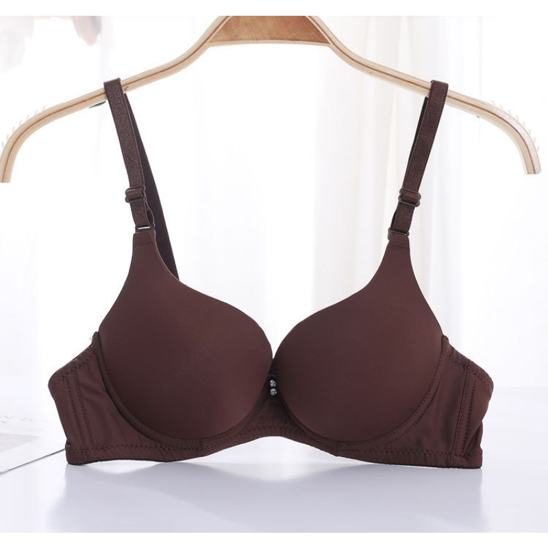 Stella Fashion Push Up Bra Small Breast 34-38 A B Cup Wired Seamless Bra 2 Hook Push Up Bra Ada Besi Bra