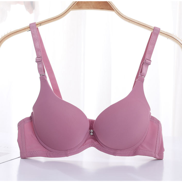 Stella Fashion Push Up Bra Small Breast 34-38 A B Cup Wired Seamless Bra 2 Hook Push Up Bra Ada Besi Bra