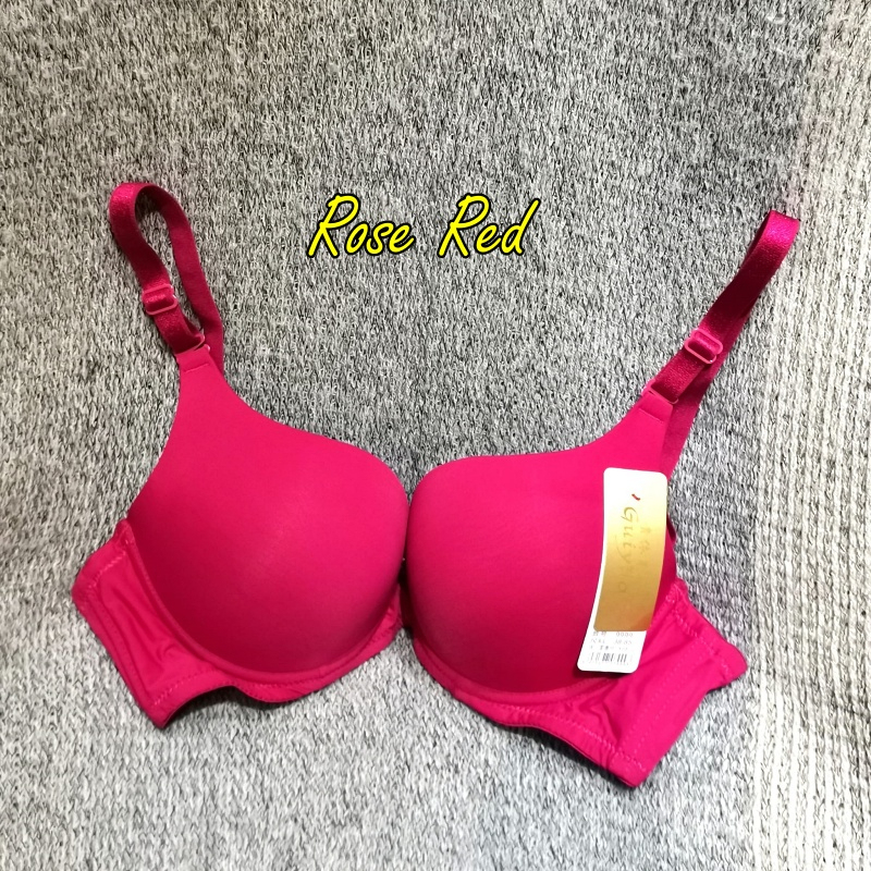 Stella Fashion Push Up Bra Small Breast 34-38 A B Cup Wired Seamless Bra 2 Hook Push Up Bra Ada Besi Bra