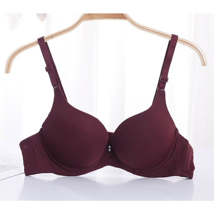 Stella Fashion Push Up Bra Small Breast 34-38 A B Cup Wired Seamless Bra 2 Hook Push Up Bra Ada Besi Bra