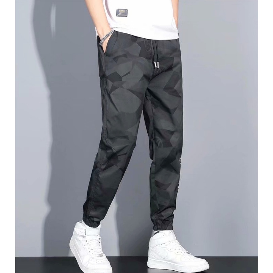 Stella Fashion Men Cargo Pants Korean Fashion Breathable Men Multi Pocket Pants Jogging Pants Sport Pants Man Trousers