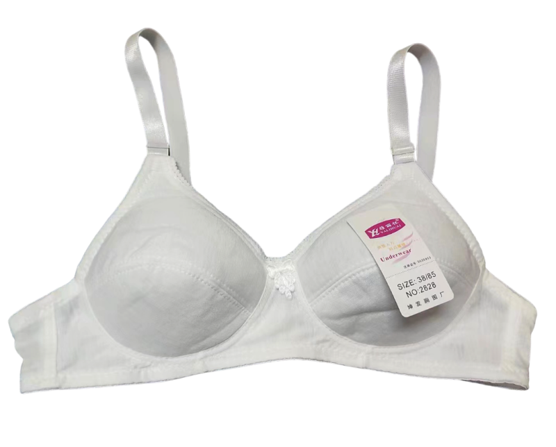 Stella Fashion Cotton A-Cup Thin Cotton Middle-Aged And Elderly Non-St