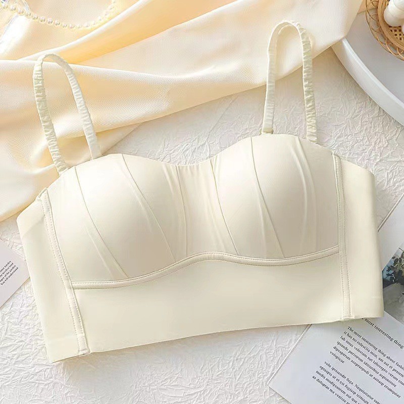 Stella Fashion Tube Top Wrap Breast Underwear 32-38AB Women Solt Bra S