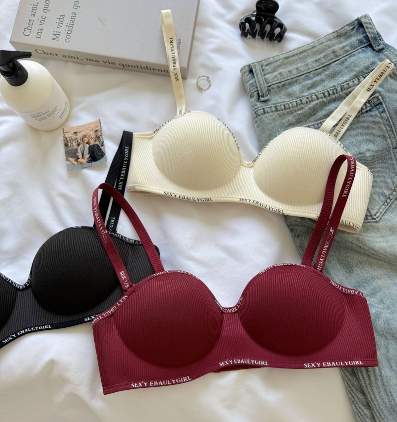 Stella Fashion Korean Fashion Wireless Bra - Anti-Sagging Seamless Padded Bralette | Soft & Smooth Push Up Bra | Perfect for Daily Wear