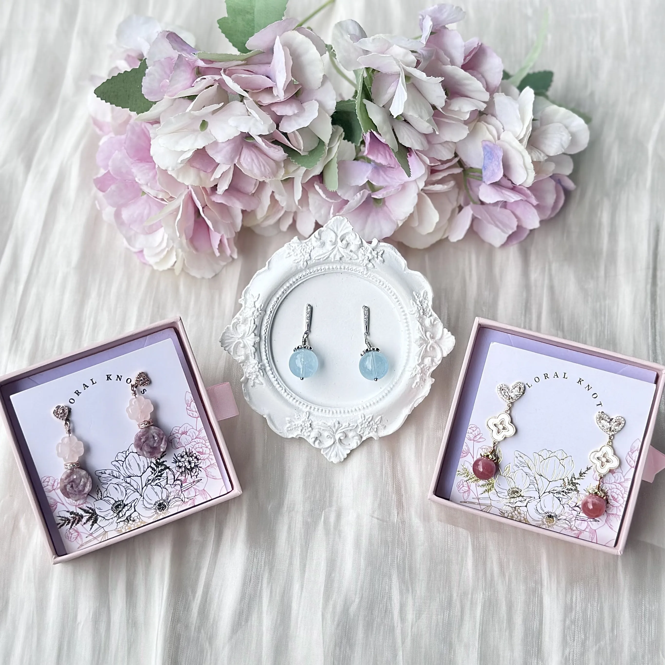 Gemstone Oriental Earrings Workshop 