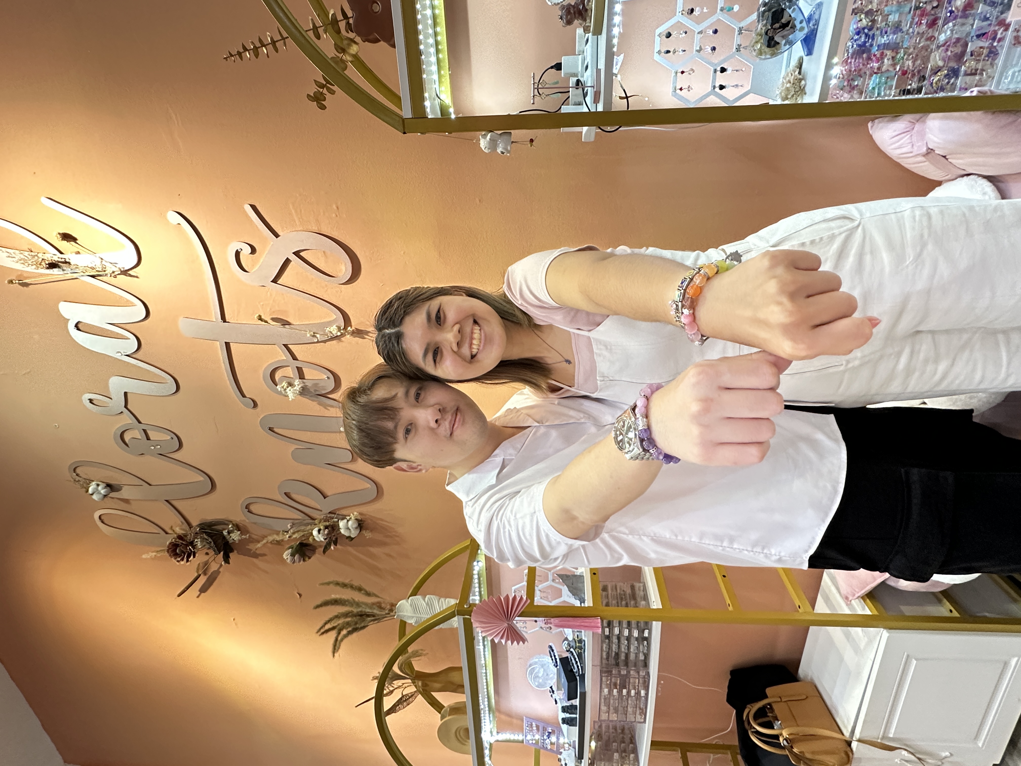 Couple Gemstone Bracelet Basic Workshop