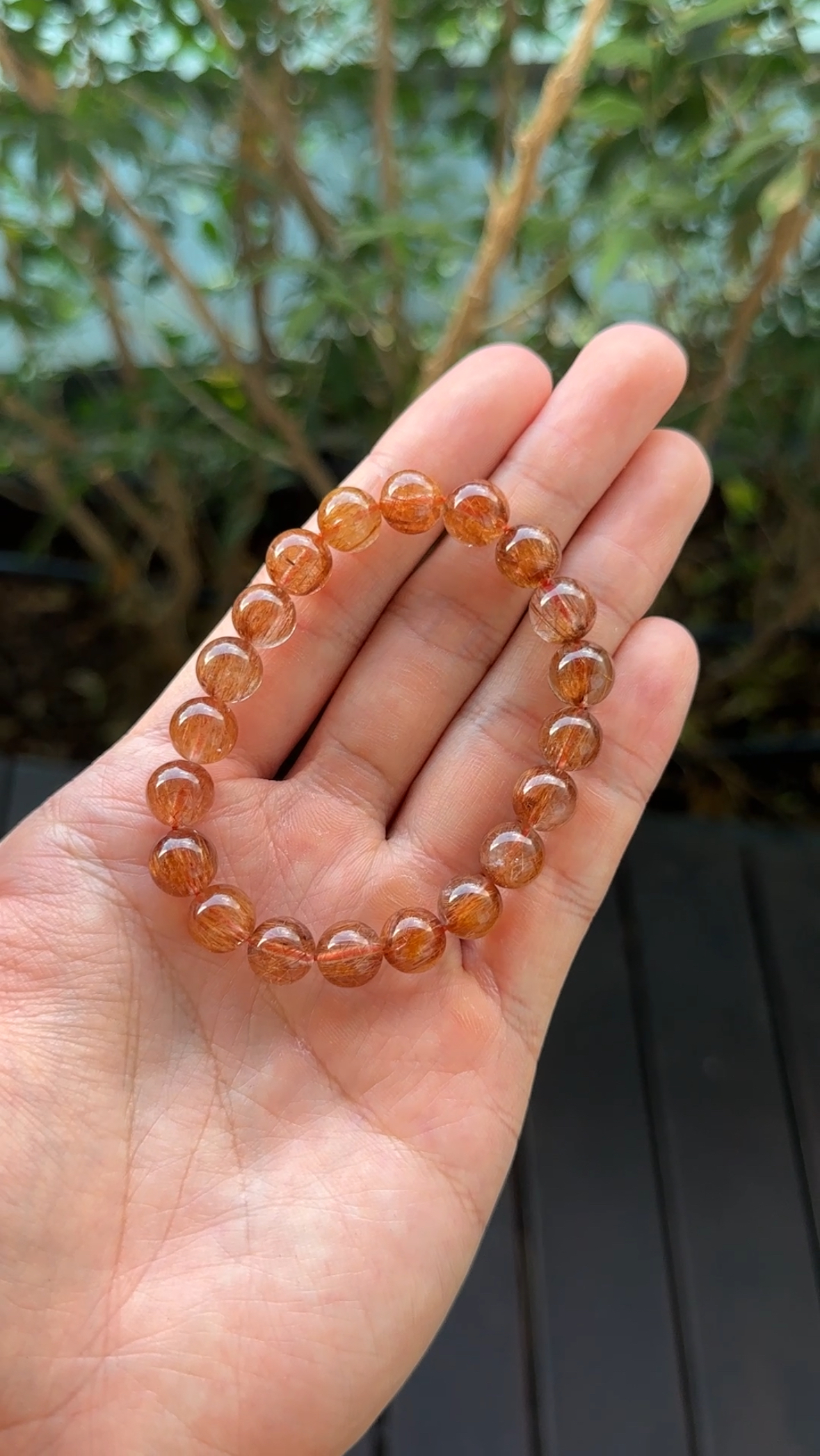 Copper Rutile Bracelet (Collector's Grade)