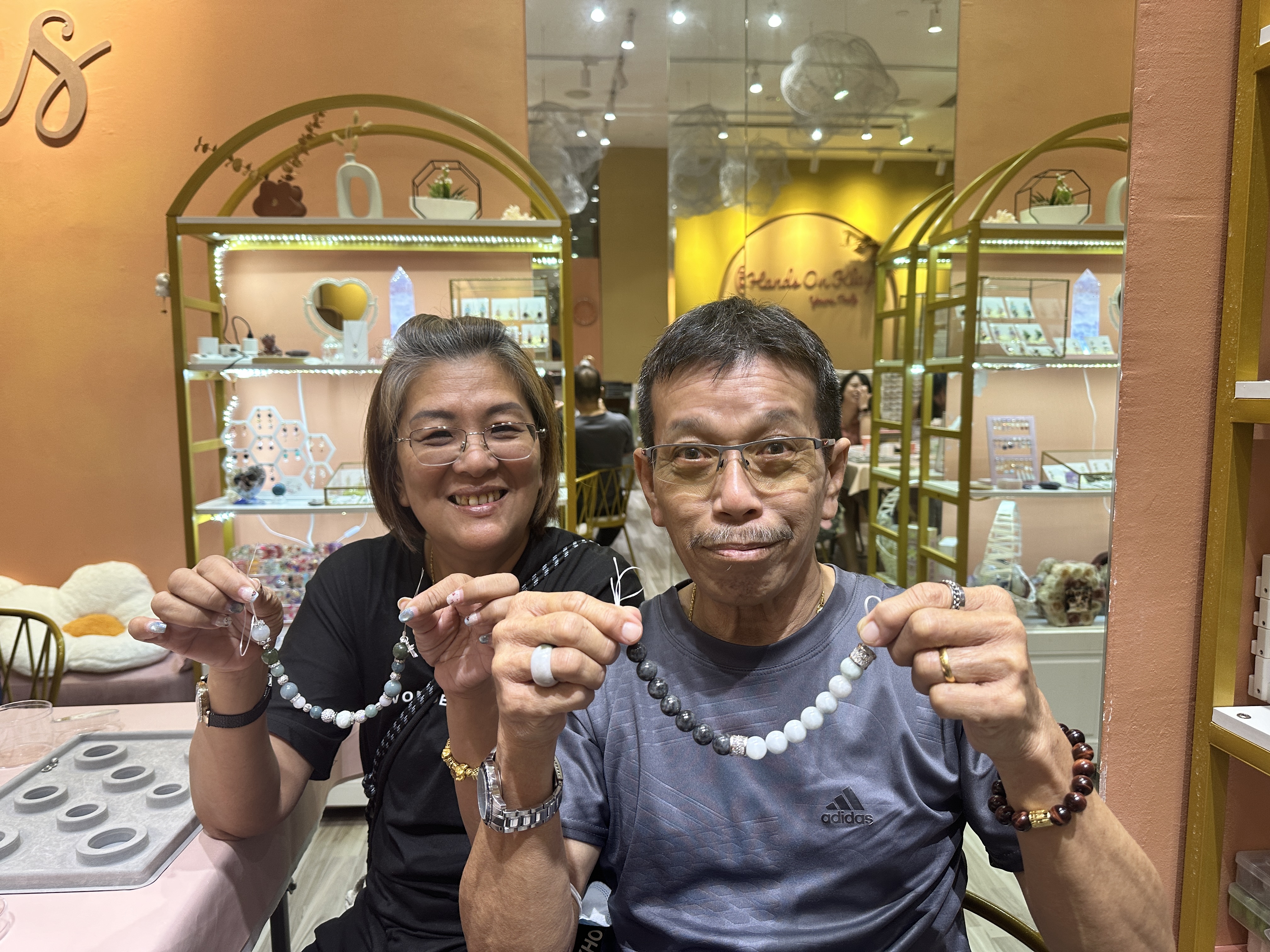 Couple Gemstone Bracelet Basic Workshop