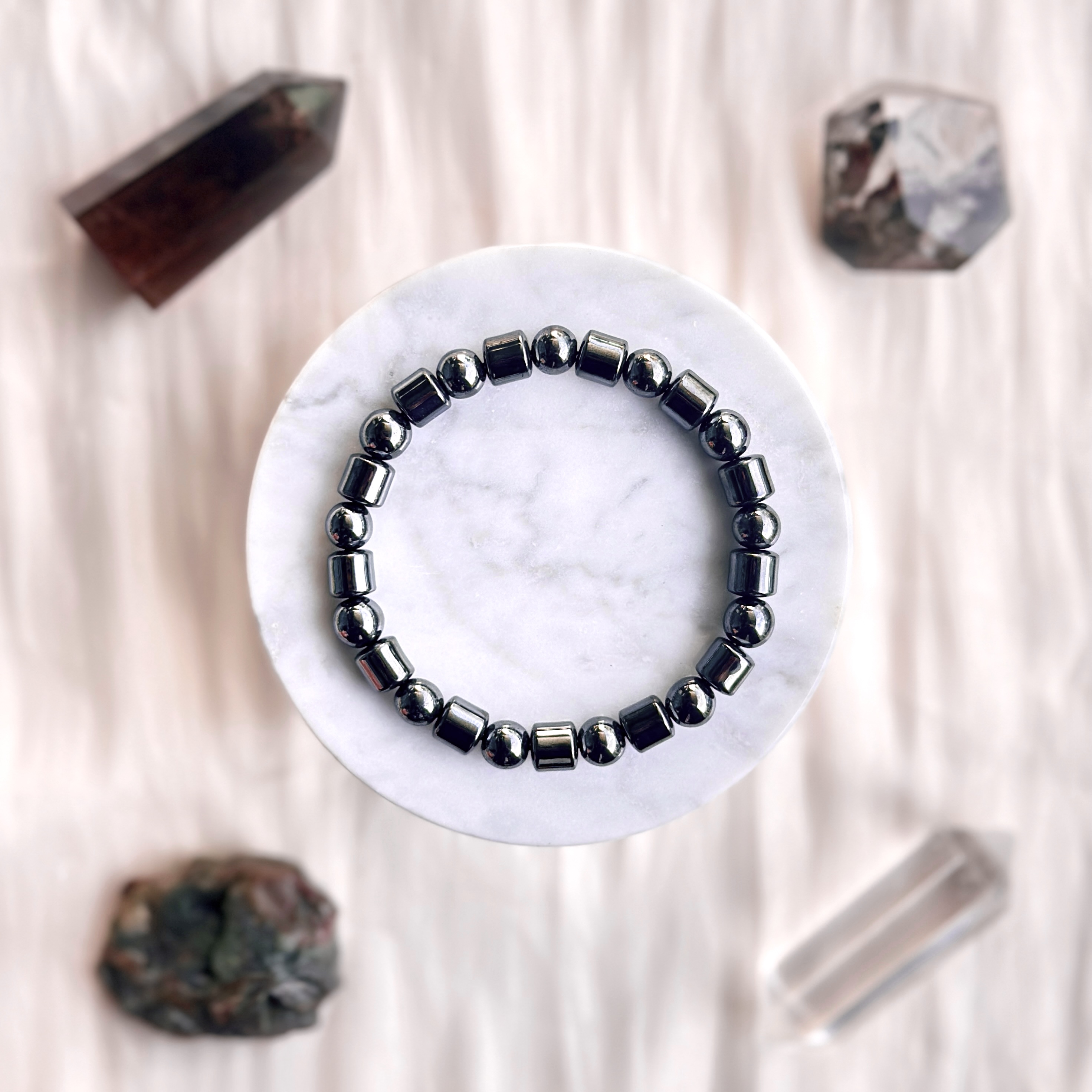 VT Hematite Stacker (8mm)