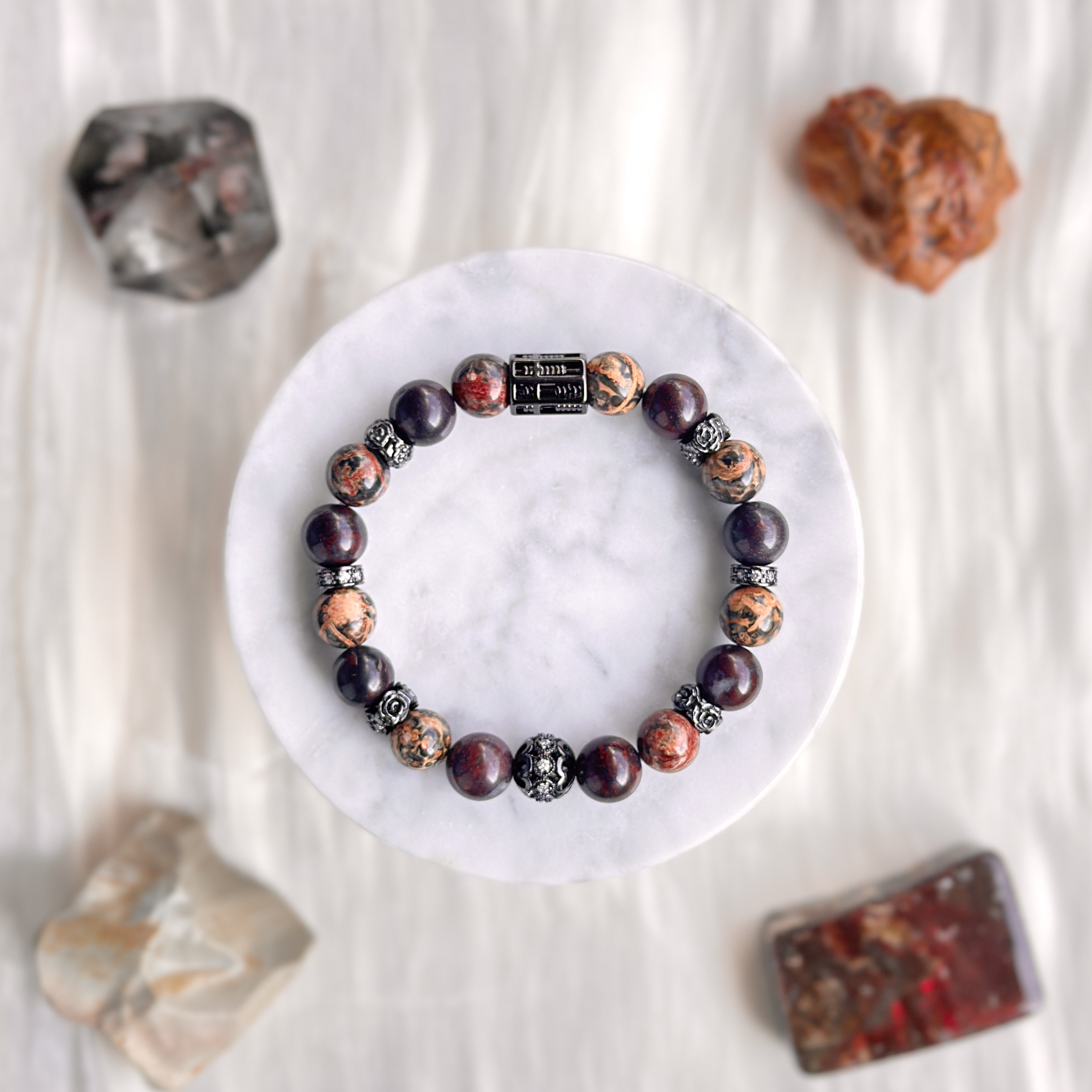 VT Burgundy Snowflake