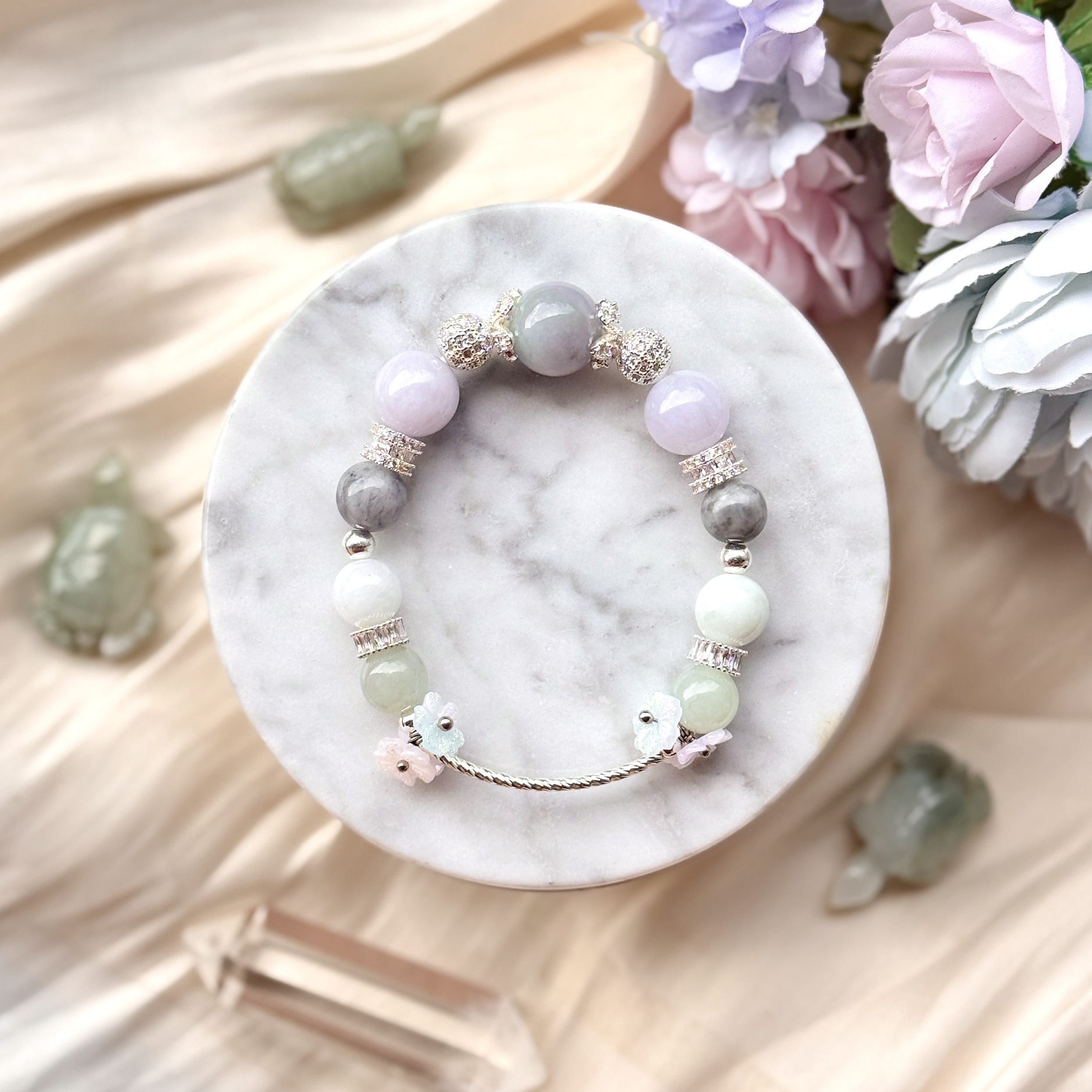 Jade Quarter Bracelet