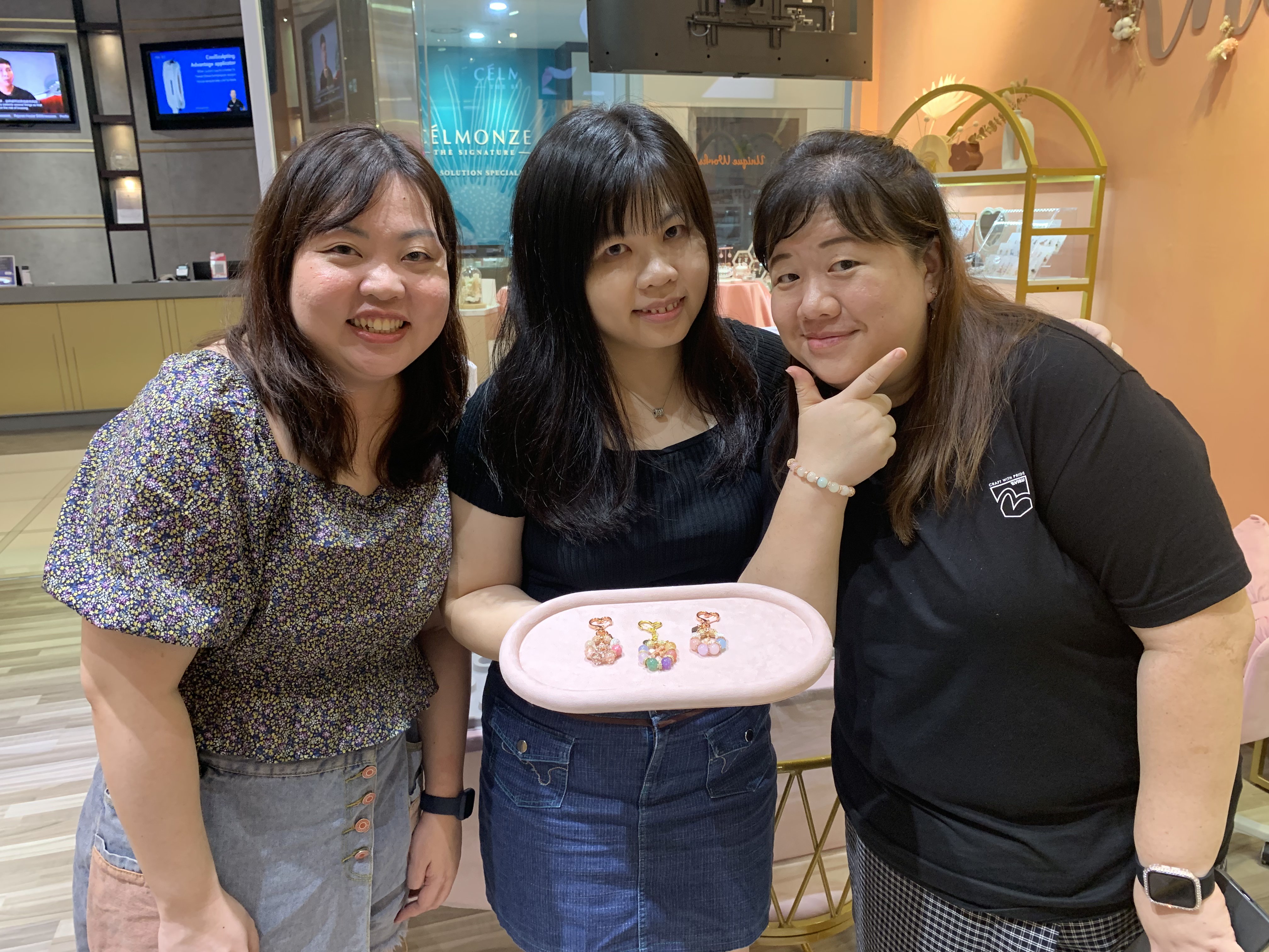 Gemstone Bag Charm Basic Workshop