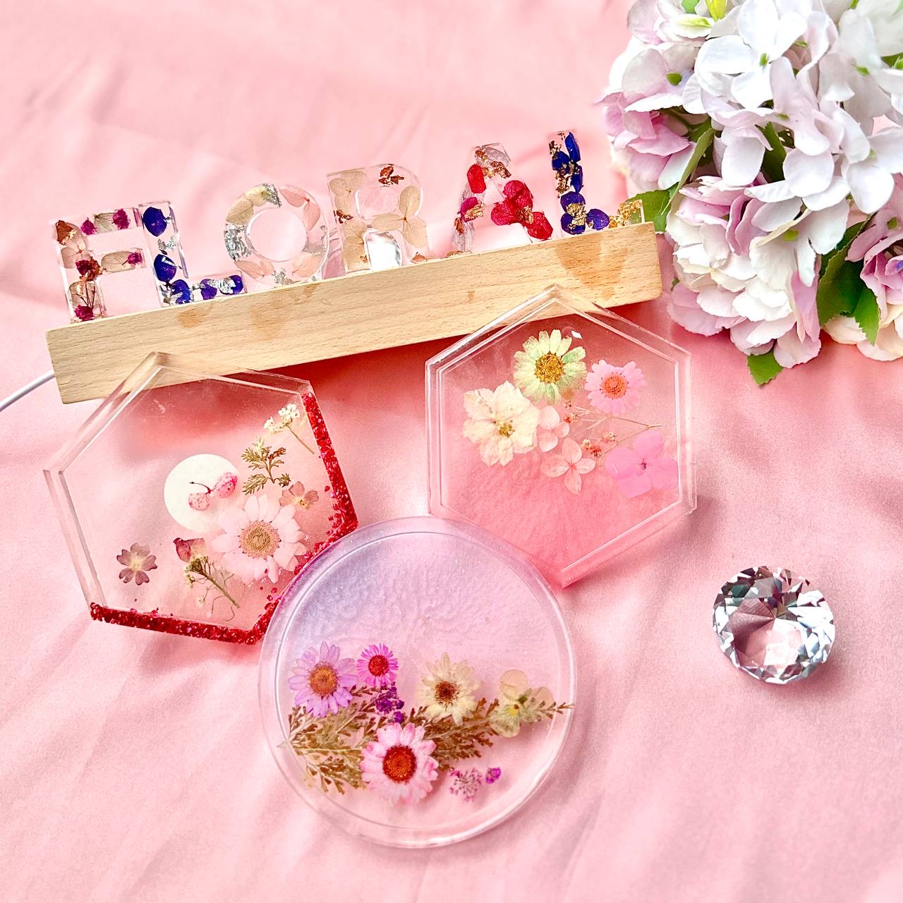 Bridal - Resin Coaster & Lightstand Workshop