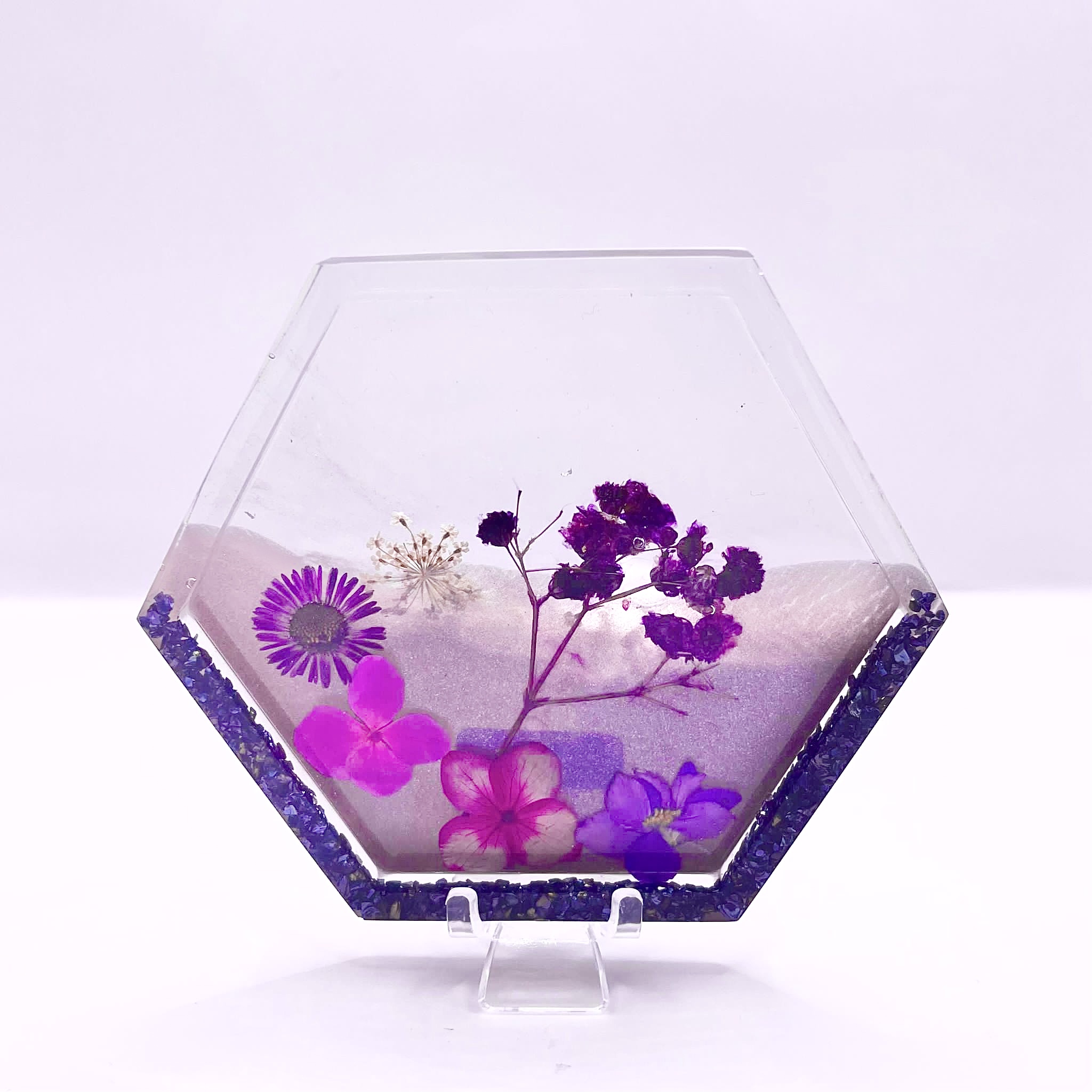 Eudora Resin Coaster
