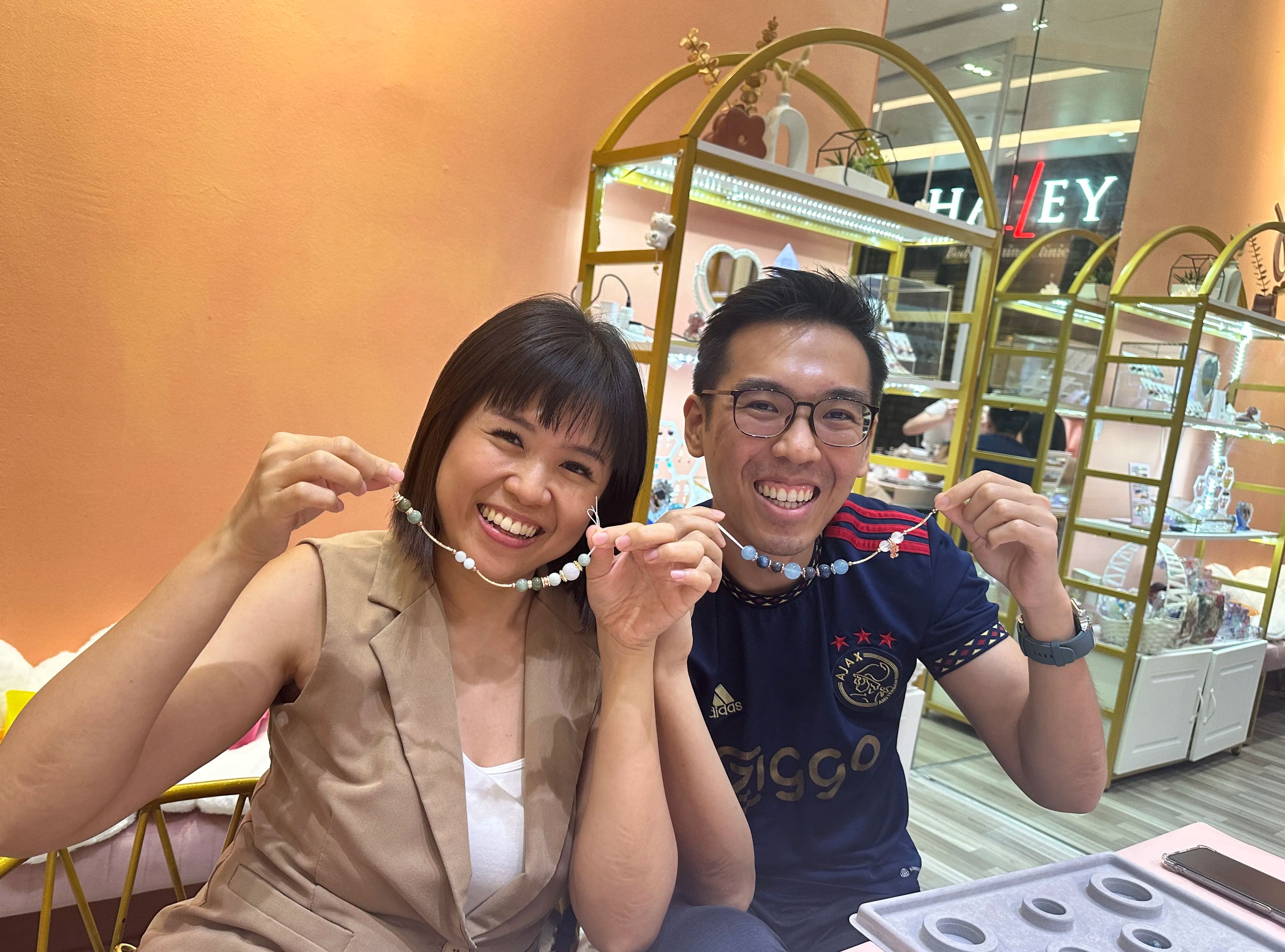 Couple Gemstone Bracelet Basic Workshop