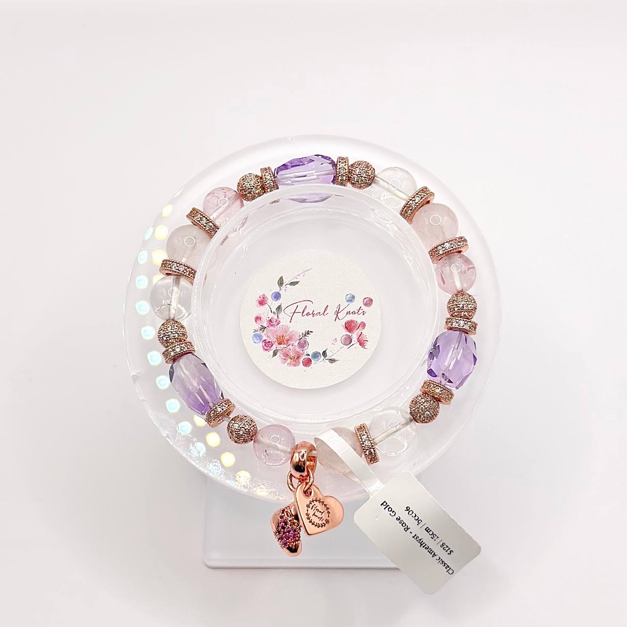 Classic Amethyst Full Bracelet