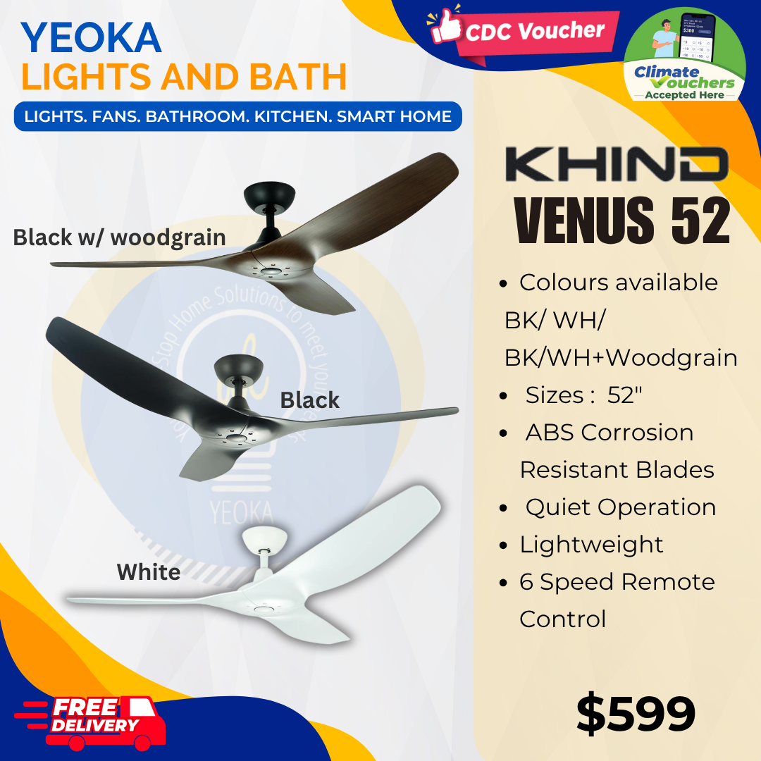 KHIND Ceiling Fan Venus 52