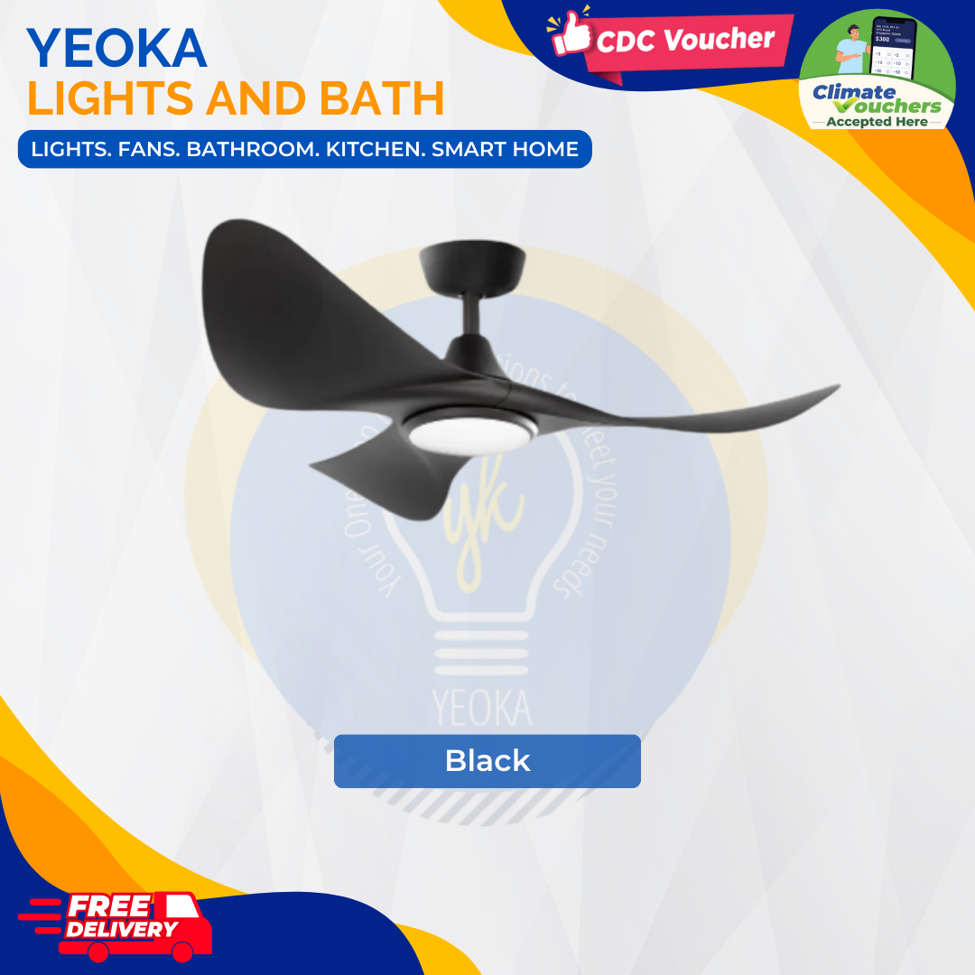 ALASKA Ceiling Fan Aerahaus C.U.R.A/H 52 Inch