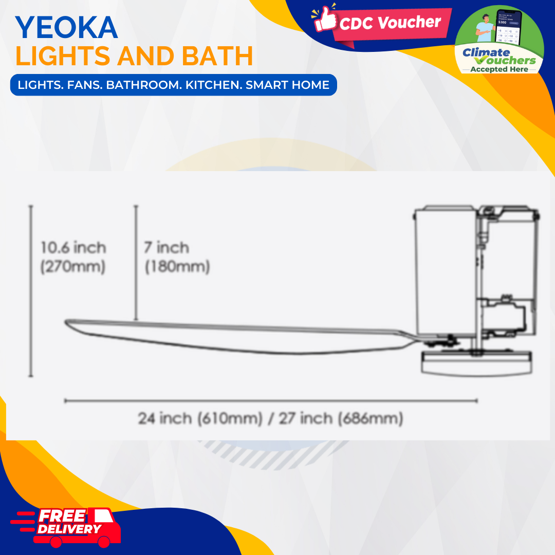 CRESTAR Ceiling Fan Altis+ 5B Ceiling Fan