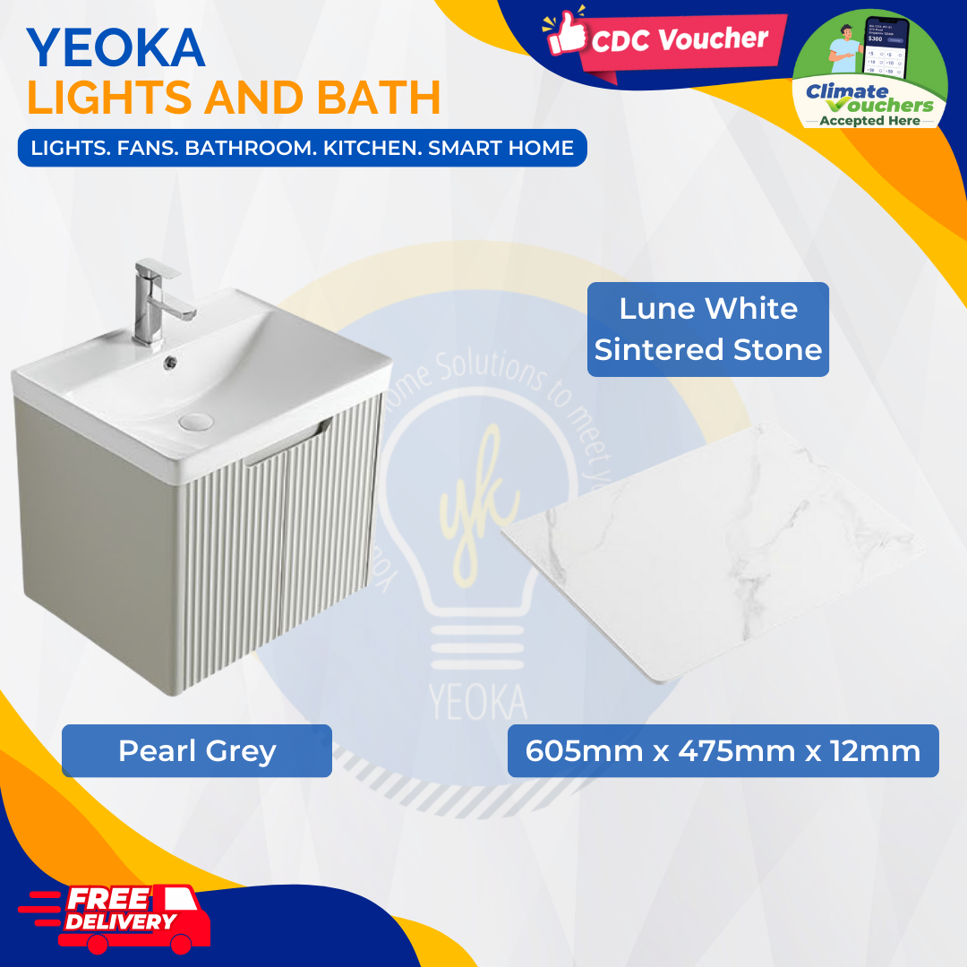 Cubi Cube Curvo Basin Cabinet (Door Series)