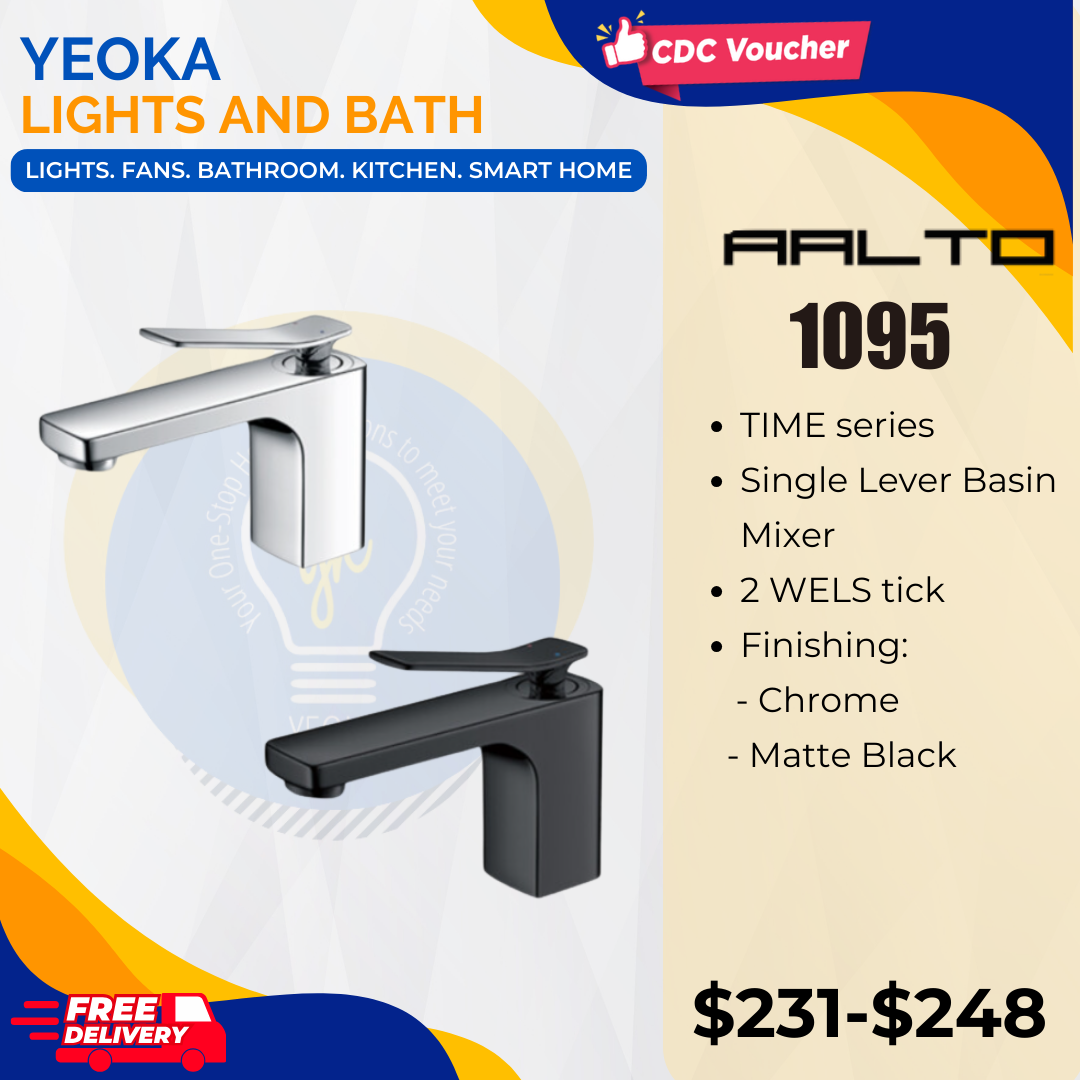 AALTO BASIN MIXER TAP TIME SERIES 1095