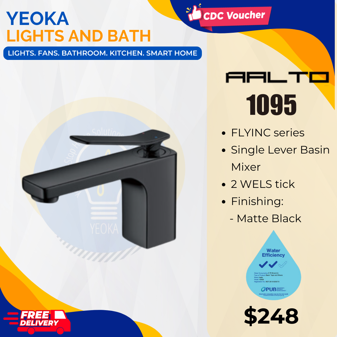 AALTO BASIN MIXER TAP TIME SERIES 1095