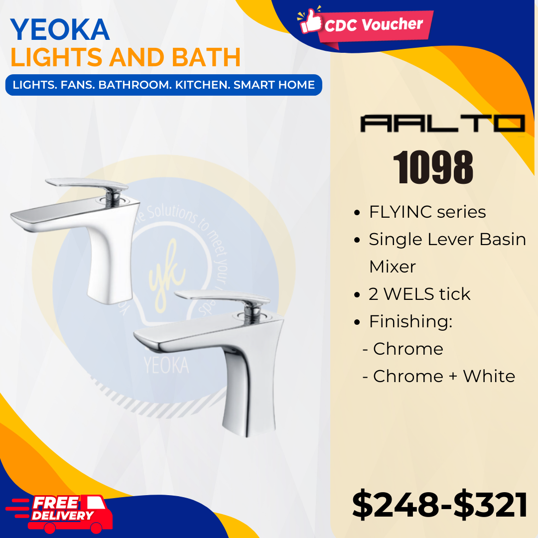 AALTO BASIN MIXER TAP FLYINC SERIES 1098
