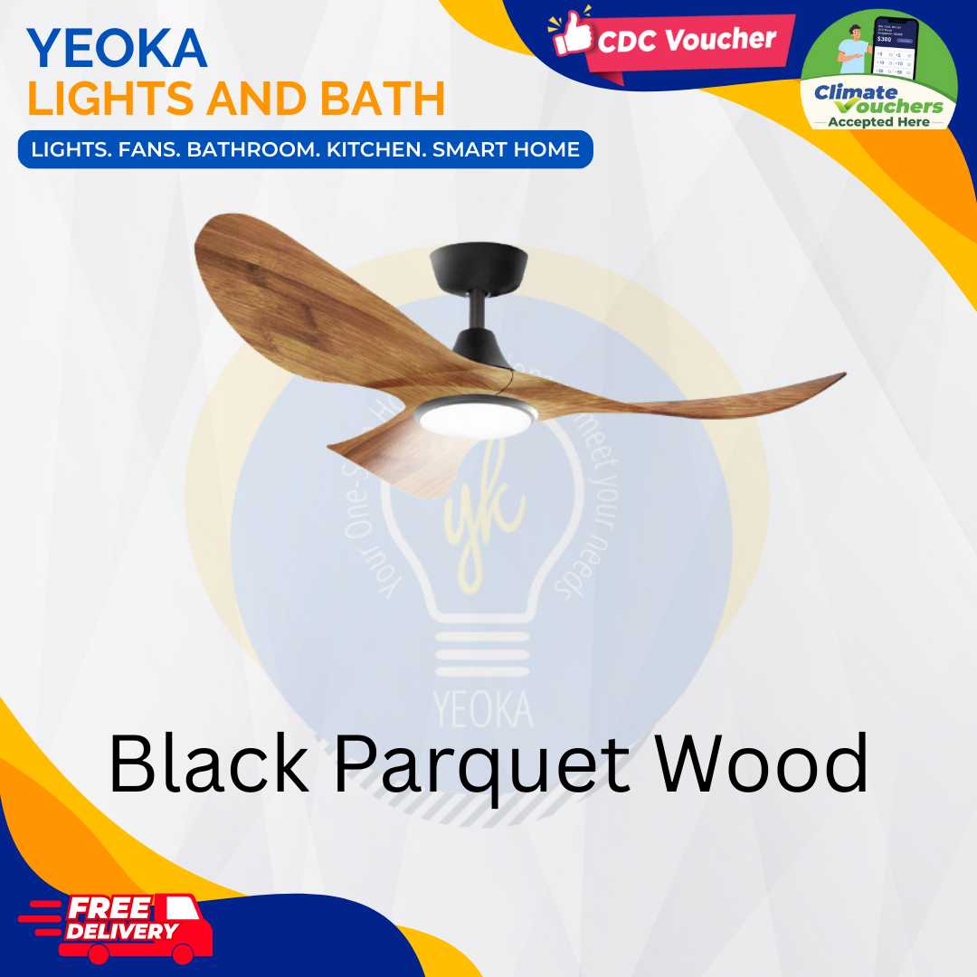 ALASKA Ceiling Fan Aerahaus C.U.R.A/H 52 Inch