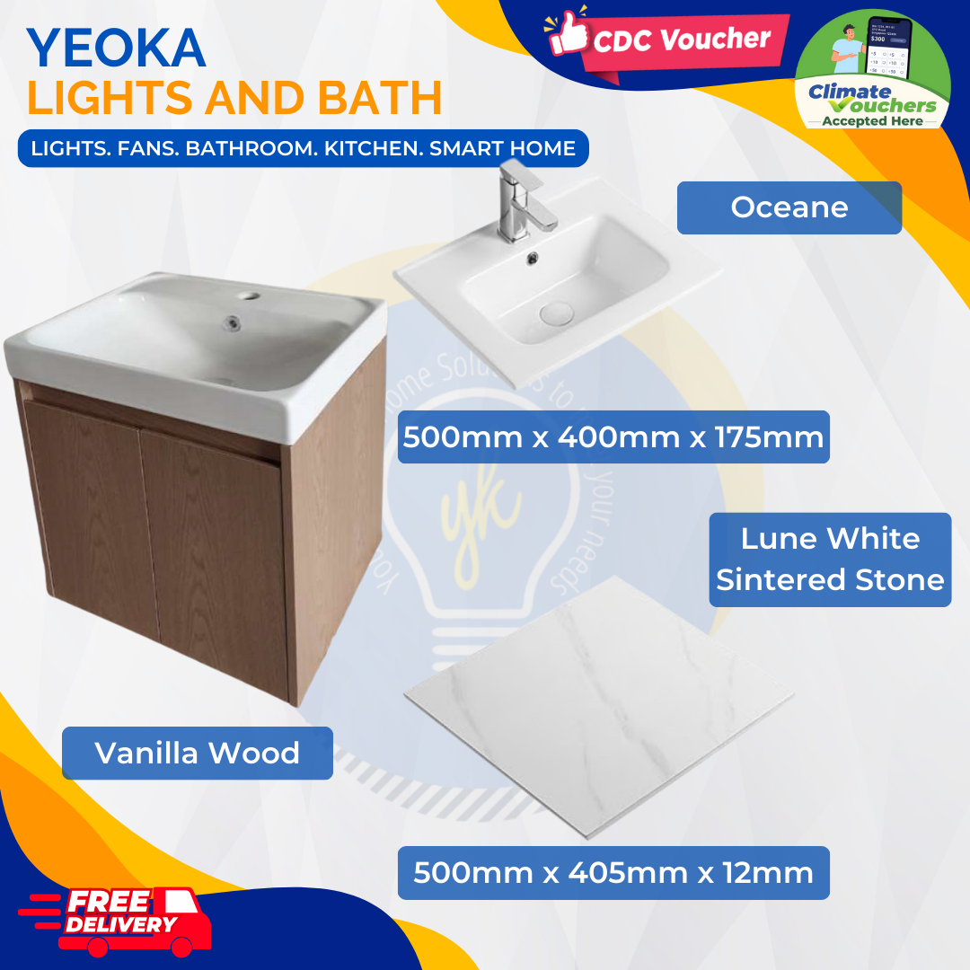 Cubi Cube Gaia Basin Cabinet (Door Series)