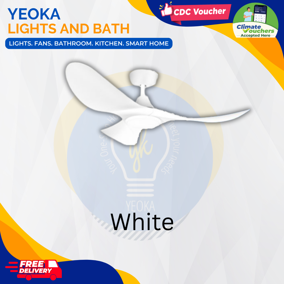 ALASKA Ceiling Fan Aerahaus C.U.R.A/H 52 Inch