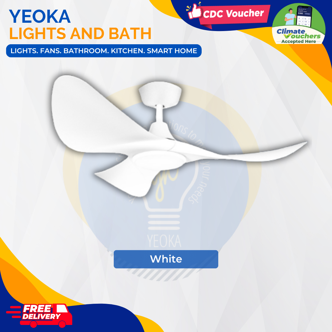 ALASKA Ceiling Fan Aerahaus B.U.R.A/H 43 Inch