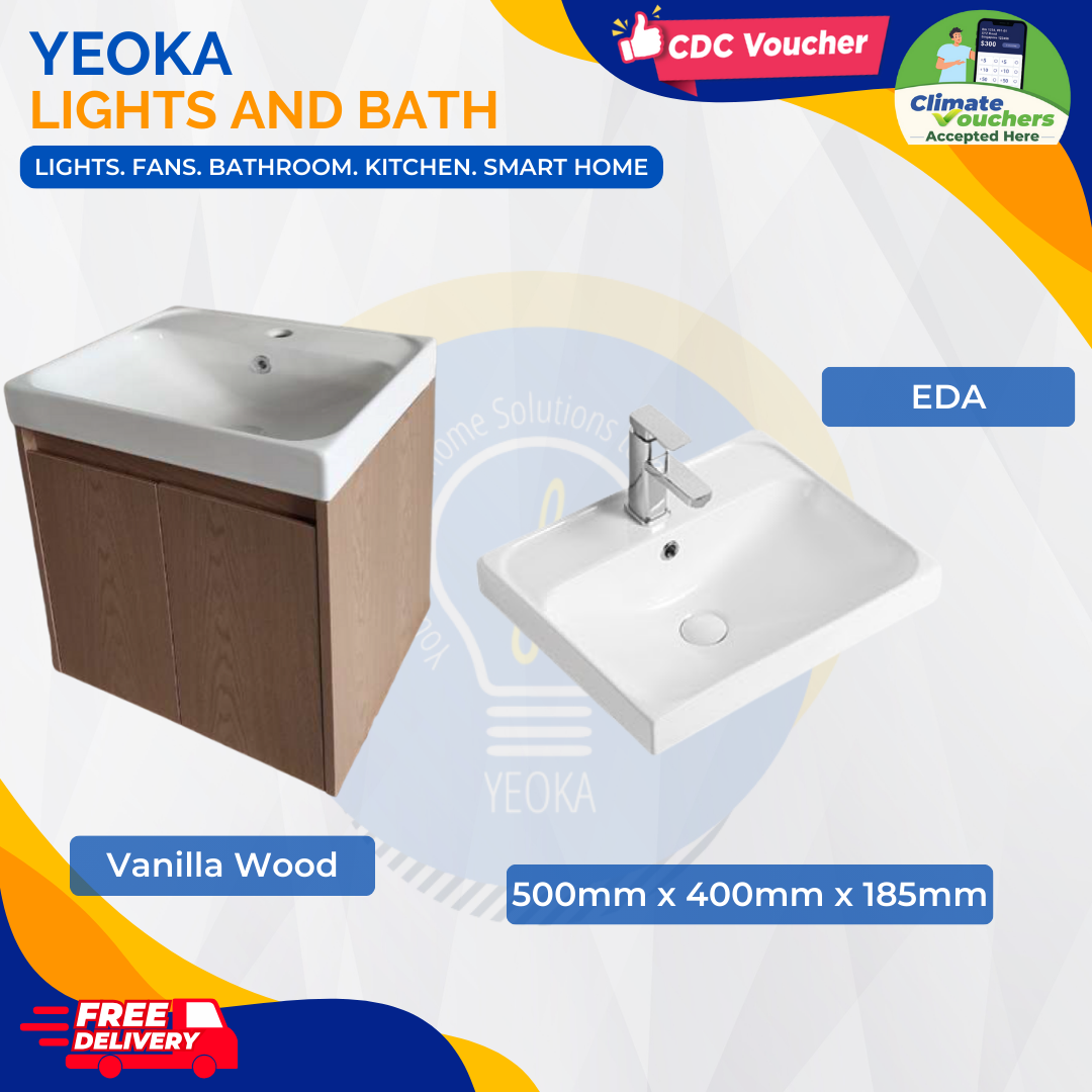 Cubi Cube Gaia Basin Cabinet (Door Series)