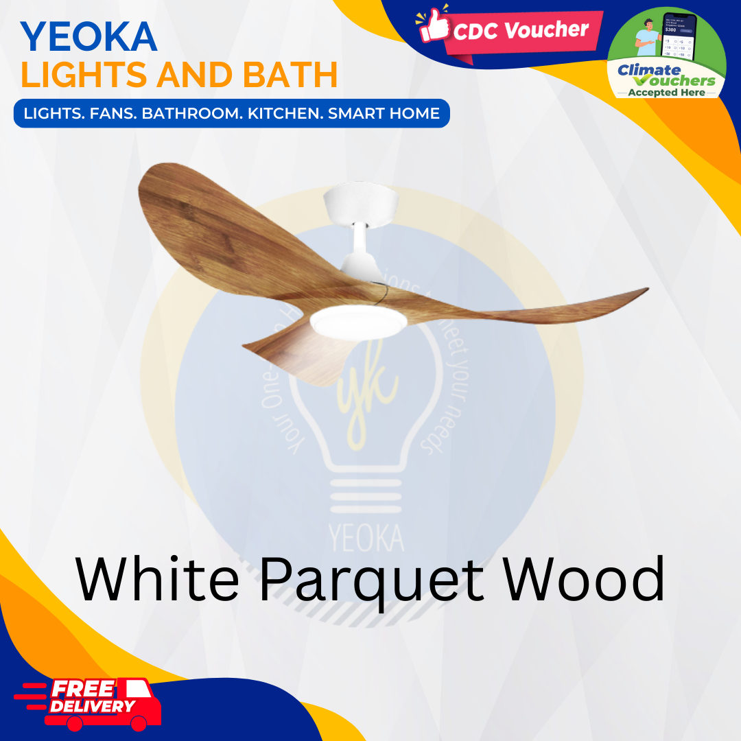 ALASKA Ceiling Fan Aerahaus C.U.R.A/H 52 Inch