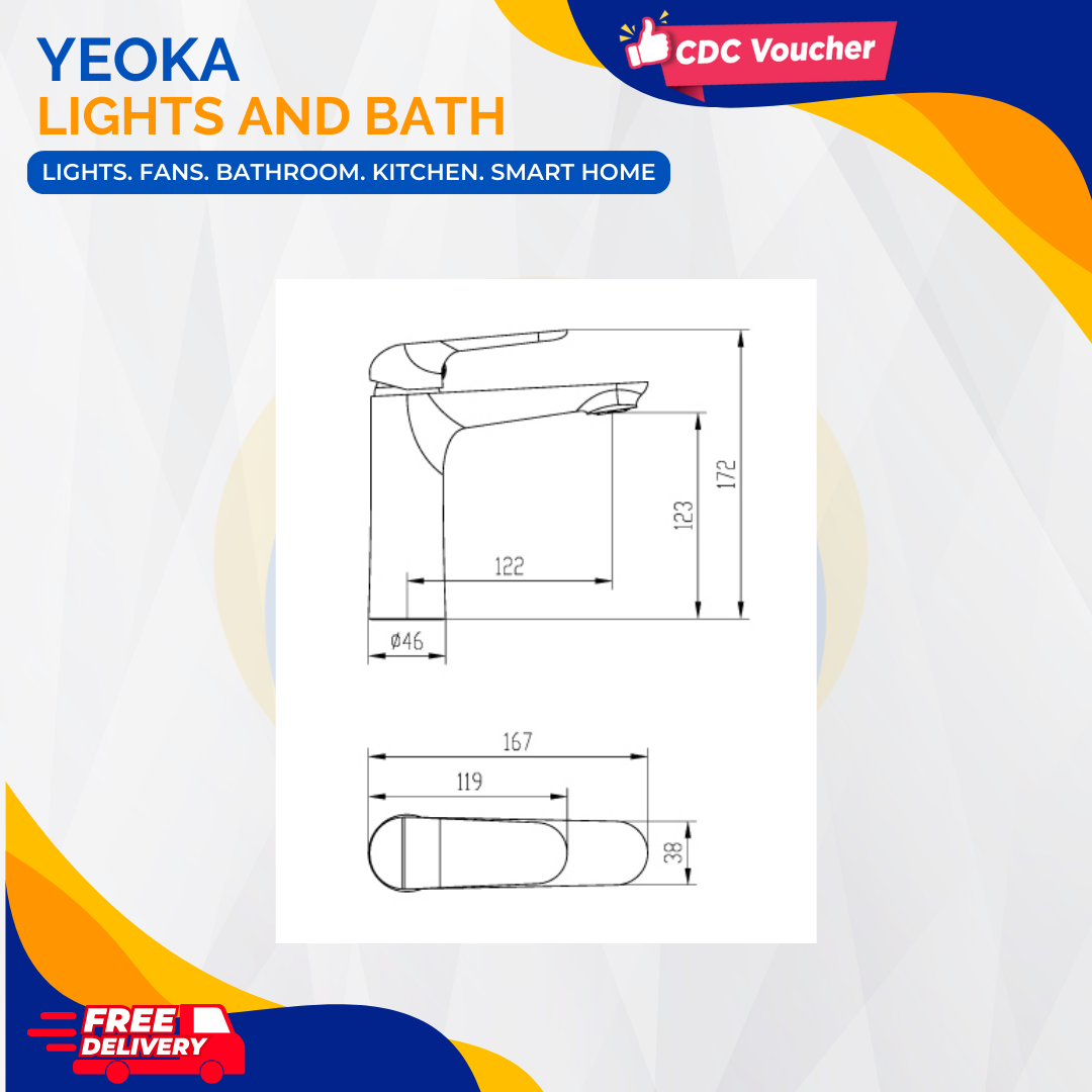 AALTO BASIN COLD TAP KOLD SERIES 1302GM