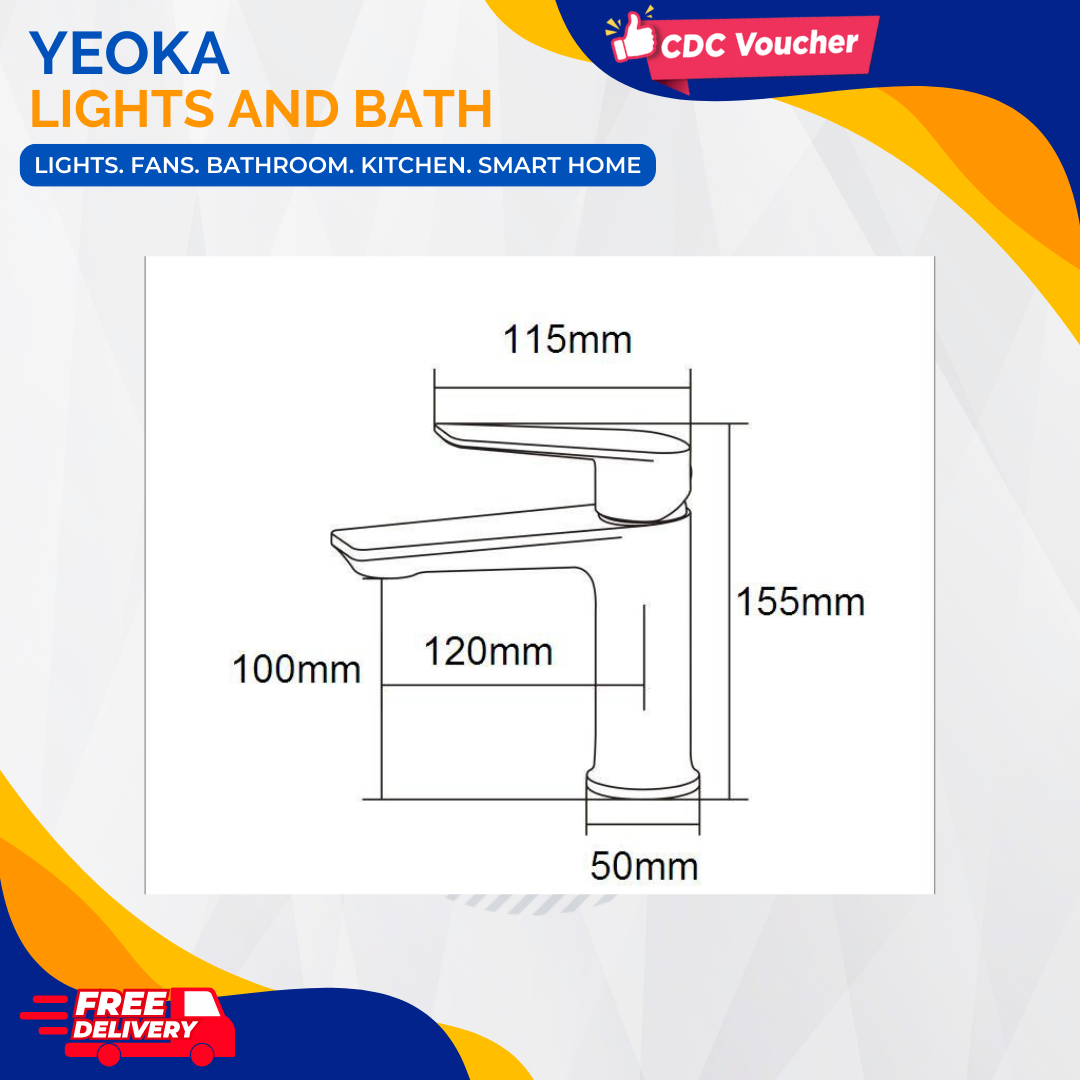 AALTO BASIN MIXER ETTORE/RIKAS SERIES 1351W/1351