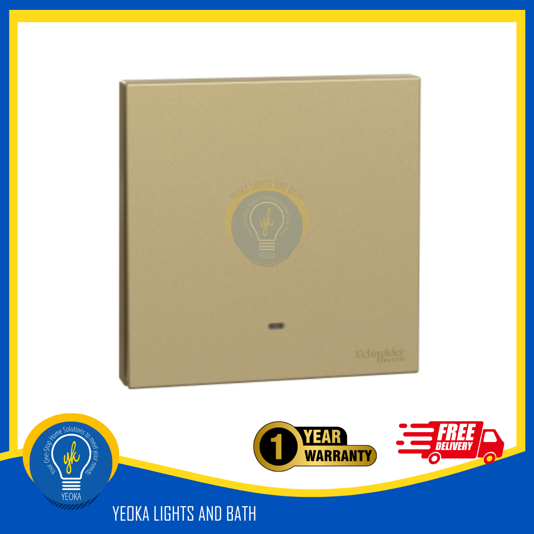 SCHNEIDER AvatarOn C with Fluorescent Locator Electrical Switch (3 Colors)