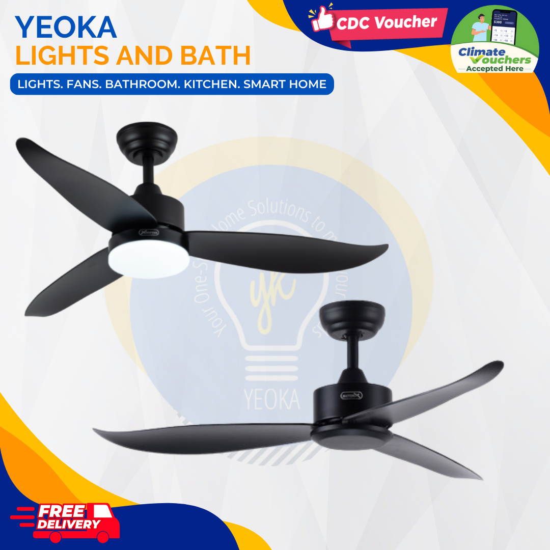 BESTAR Ceiling Fan Razor | 46/54" 24W LED RGB