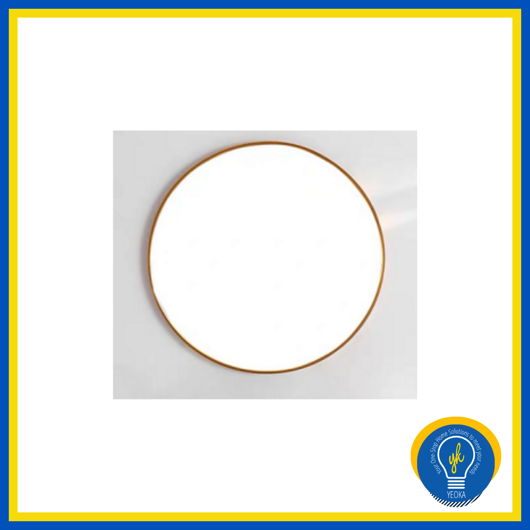 VARDE Round Mirror w/ Frame 2005050 / 2006060 / 2007070							 								 / 2006060 / 200707