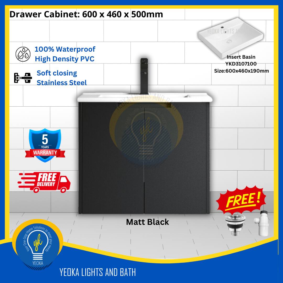 PVC Vanity Basin Cabinet YKD6105200