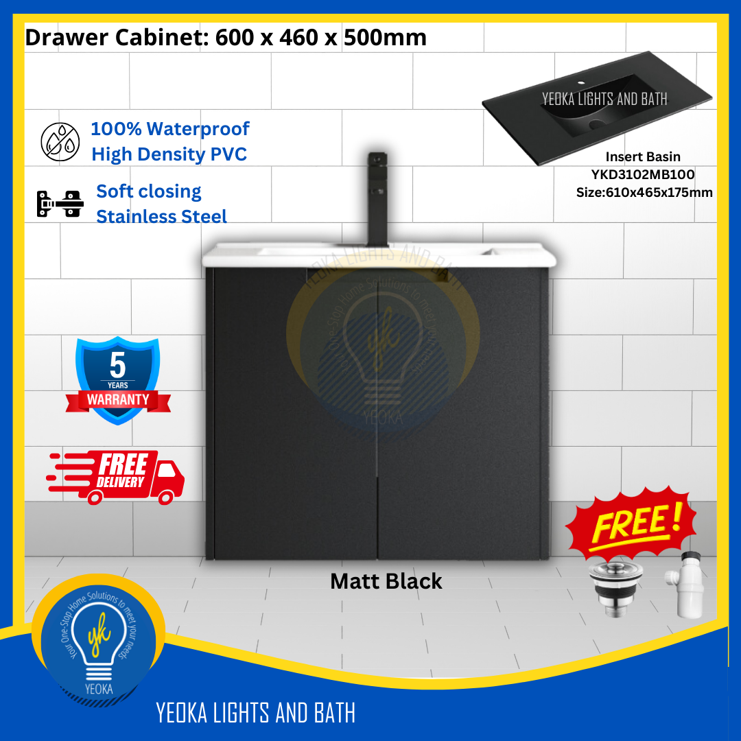 PVC Vanity Basin Cabinet YKD6105200