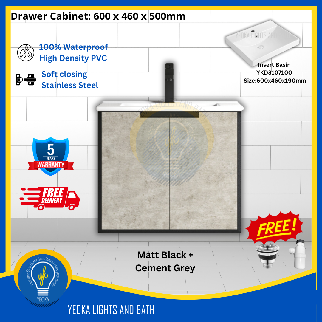 PVC Vanity Basin Cabinet YKD6105200