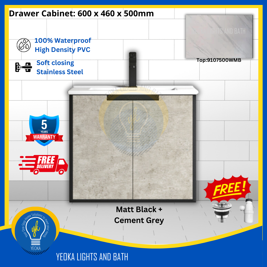 PVC Vanity Basin Cabinet YKD6105200