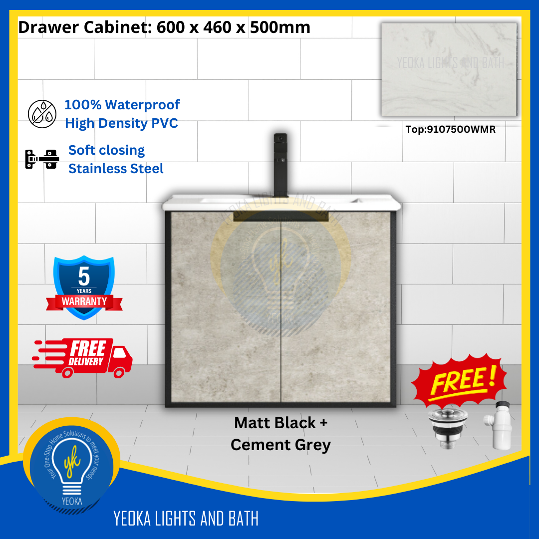 PVC Vanity Basin Cabinet YKD6105200