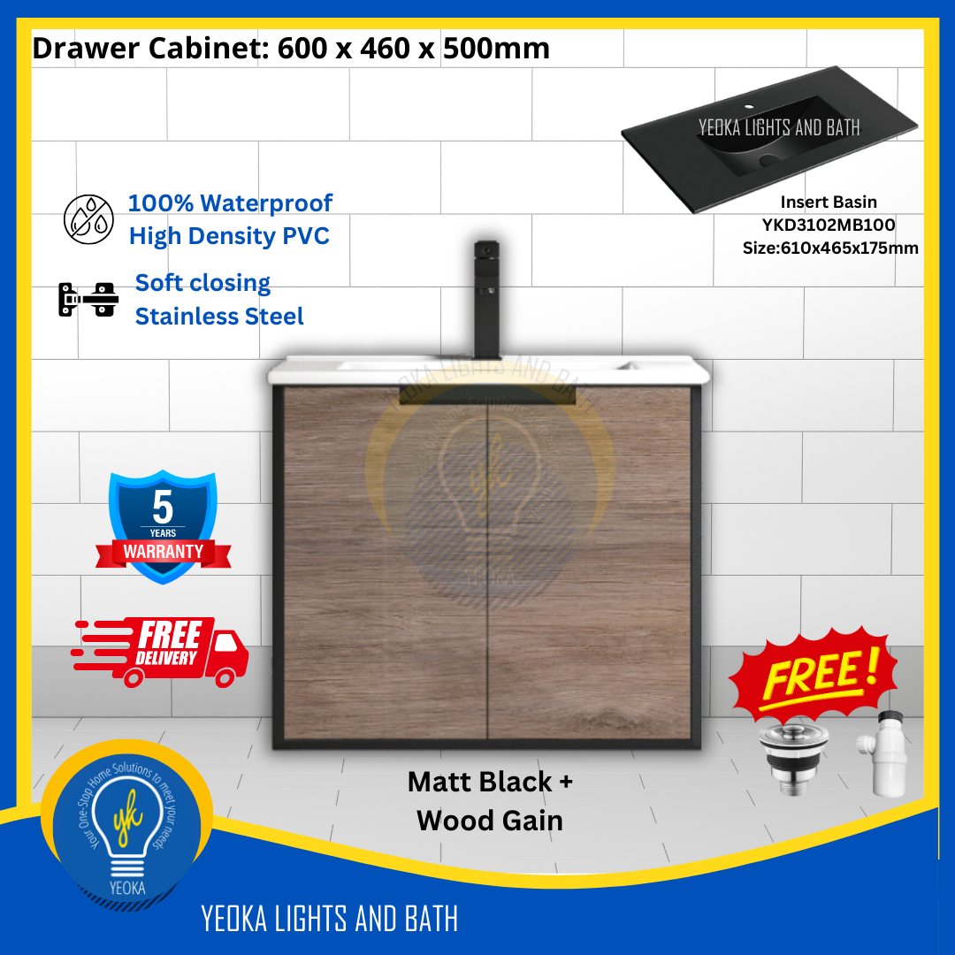 PVC Vanity Basin Cabinet YKD6105200