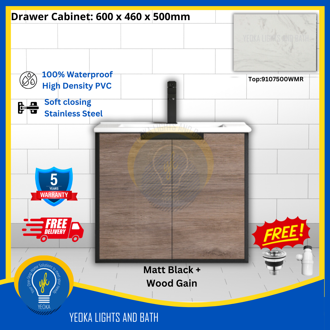 PVC Vanity Basin Cabinet YKD6105200