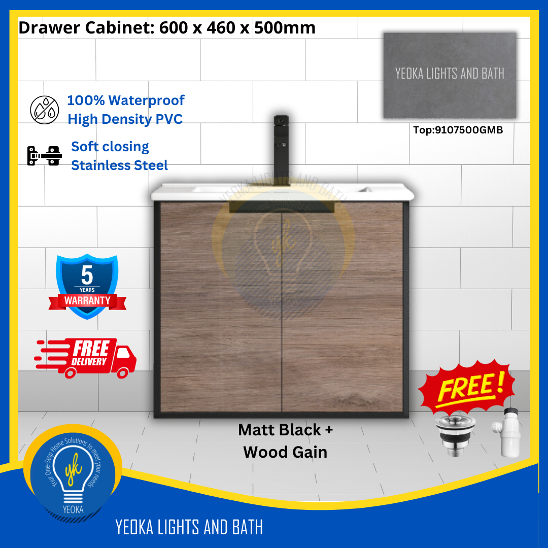 PVC Vanity Basin Cabinet YKD6105200