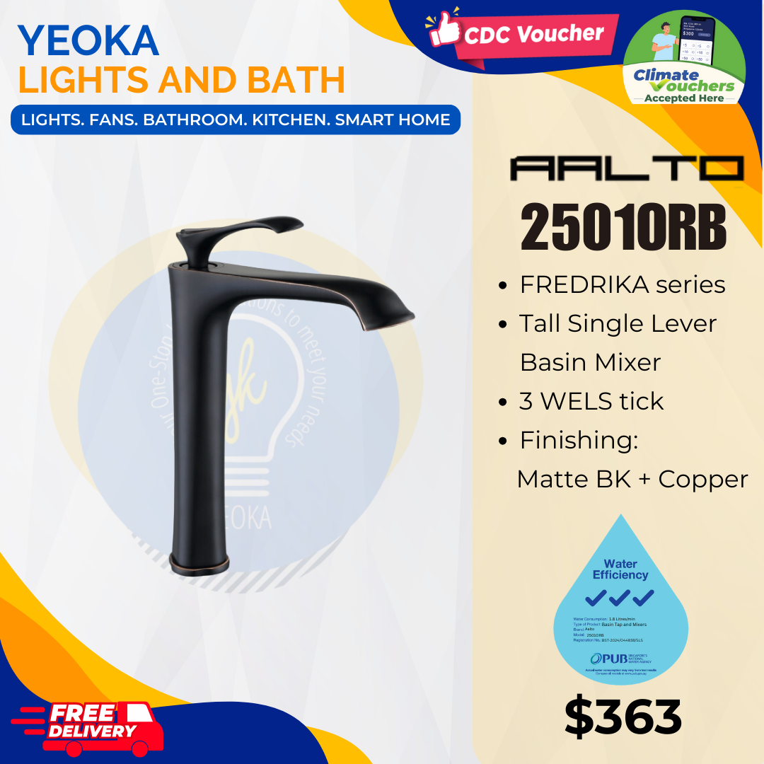 AALTO TALL BASIN MIXER FREDRIKA SERIES 2501 
